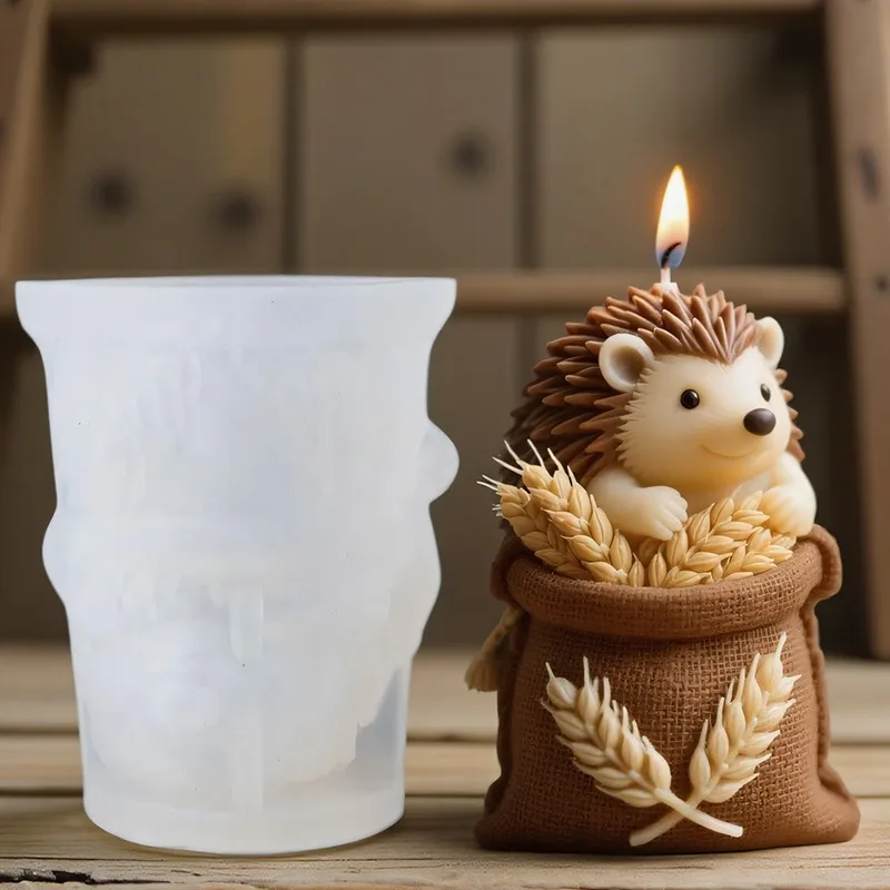 A cute hedgehog-shaped candle  - огляд і ціна Candle Making Temperature
