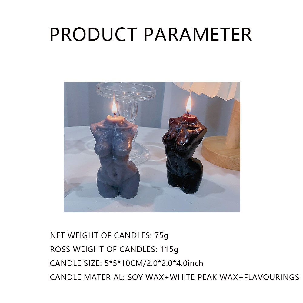 Female Torso Body Shape Scente - огляд і ціна Candle Making Scents