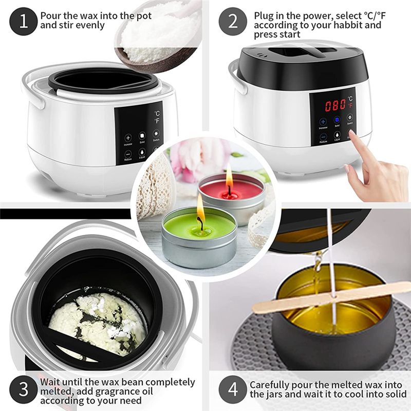 AEE4-Candle Making Wax Melting - огляд і ціна Candle Making Temperature
